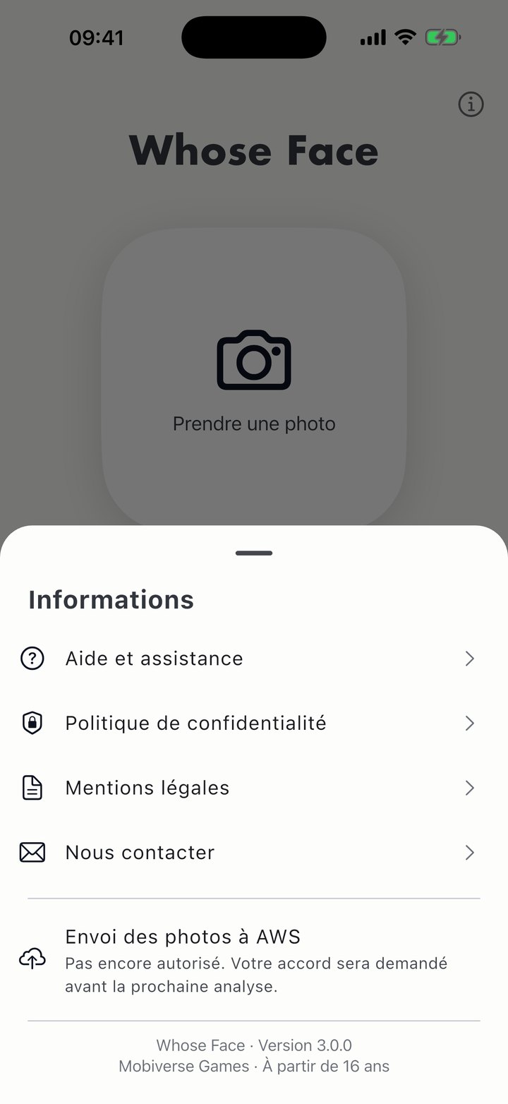 Whose Face — capture 4 sur 4
